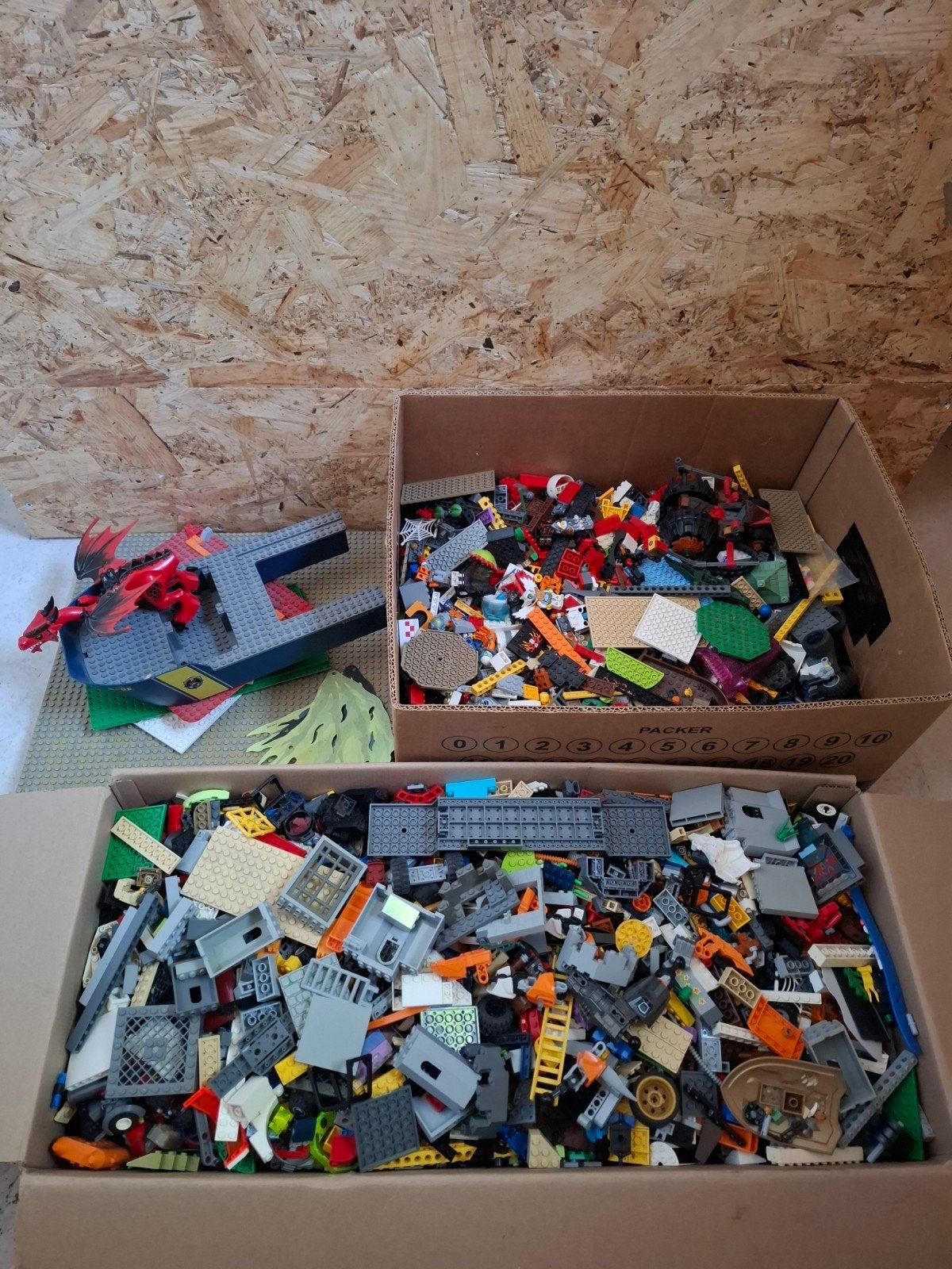 Grote collectie lego (ca 14 kilo) + enkele boekjes, Ophalen of Verzenden