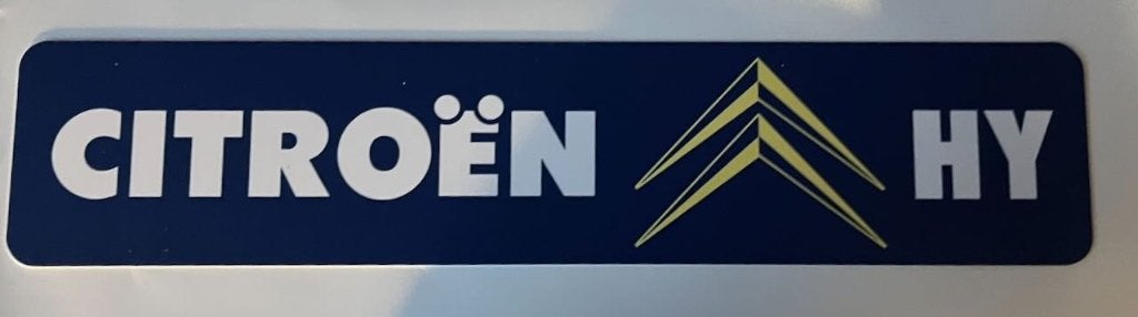 Citroen HY - showplaat  kentekenplaat - reclame, Ophalen of Verzenden, Zo goed als nieuw, Auto's