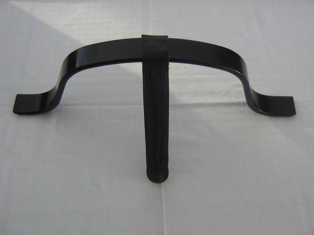 Stokke beugel met  zwart leertje mat zwart, Ophalen of Verzenden, Zo goed als nieuw, Meegroeistoel
