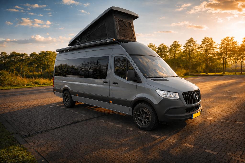 Mercedes Sprinter Foresta 700, Caravans en Kamperen, Campers, Automaat, Chemisch toilet, Mercedes-Benz, Bedrijf