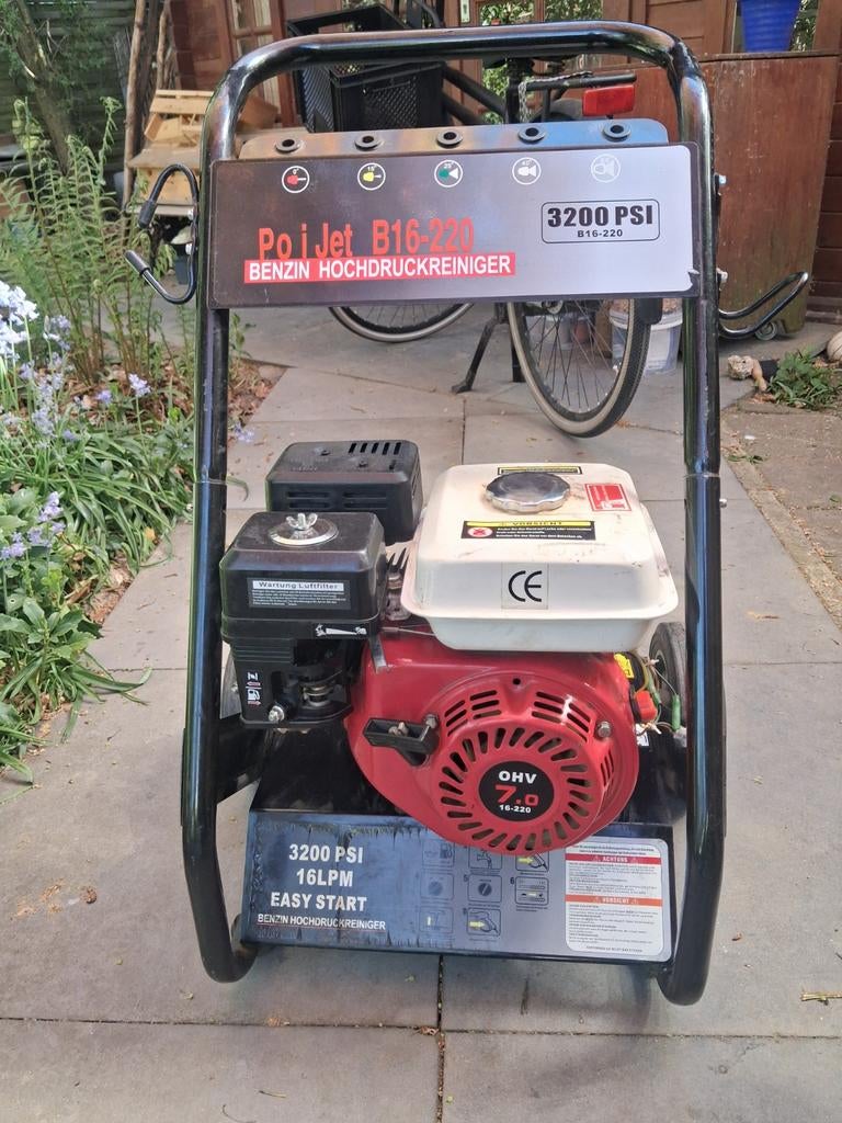 Benzine motor 7pk, Ophalen of Verzenden, Gebruikt, Benzine