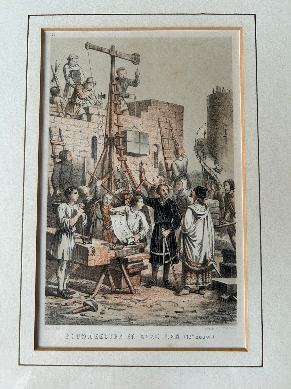 Litho, Antiek en Kunst, Ophalen