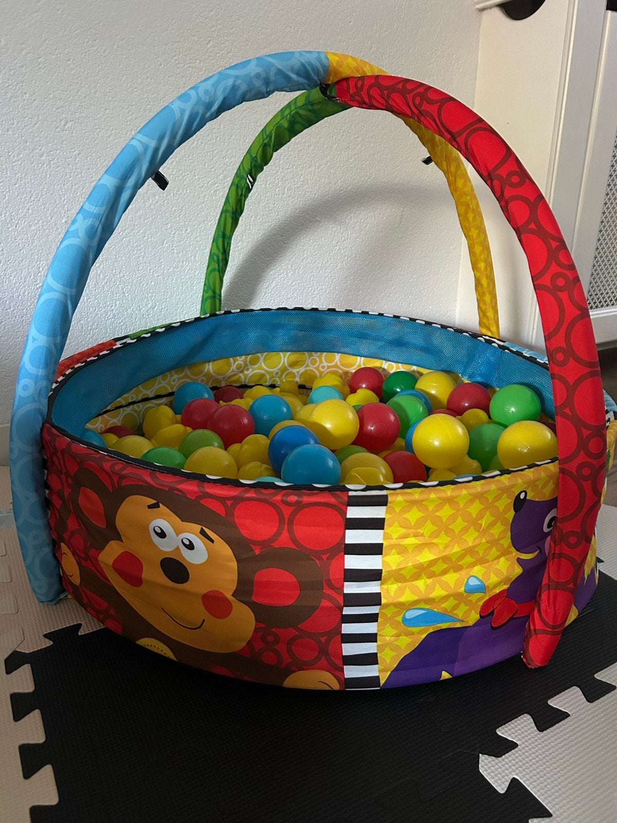 Babygym met ballenbak Playgro, Kinderen en Baby's, Ophalen of Verzenden, Gebruikt, Babygym