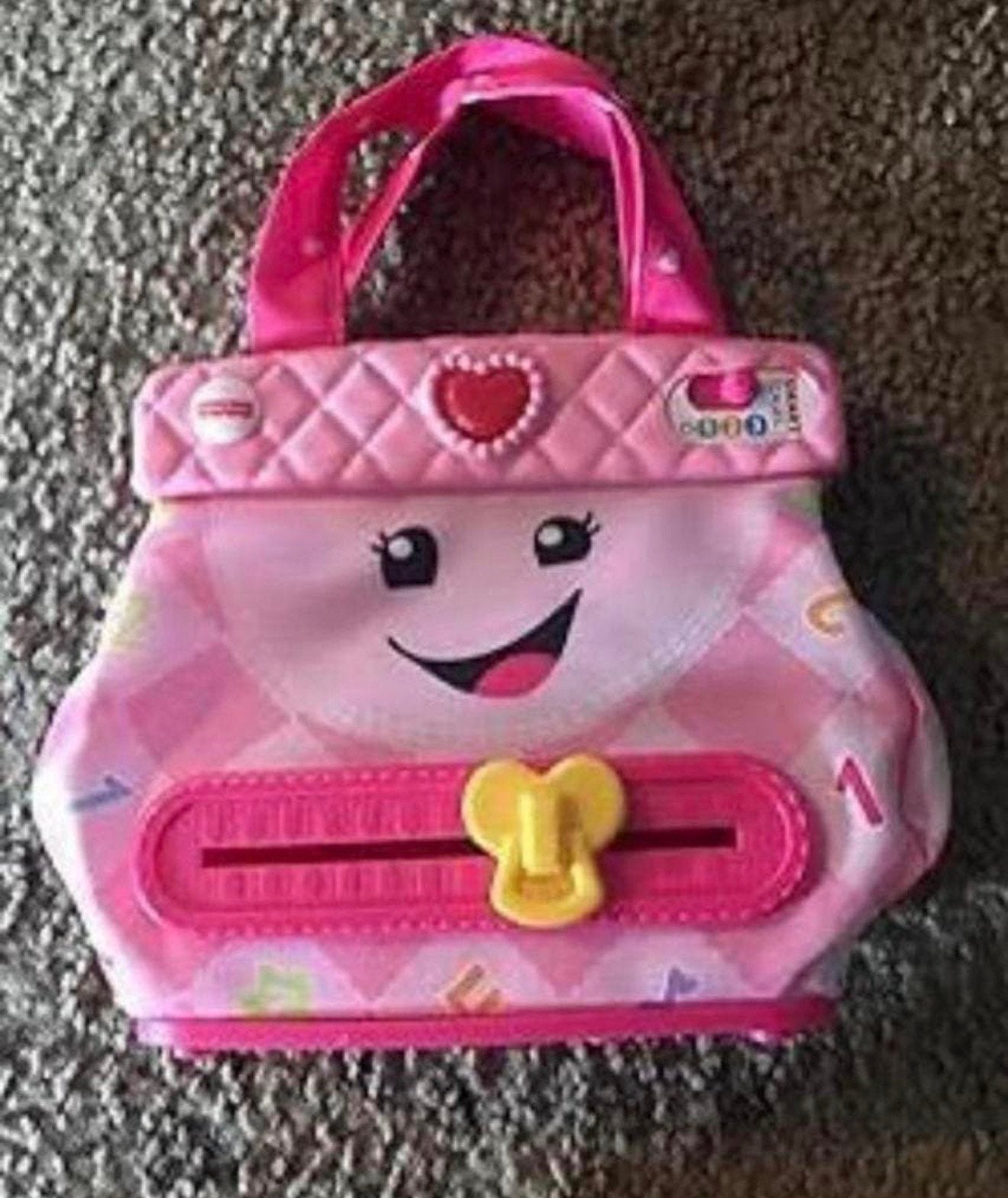 Fisher price leertasje met geluid tasje interactief, Ophalen, Zo goed als nieuw, Speelset, Met geluid