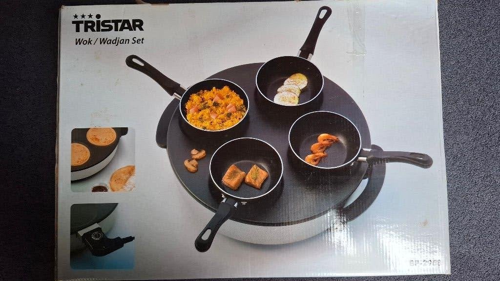 wokset, Ophalen of Verzenden, Zo goed als nieuw, 4 t/m 7 personen