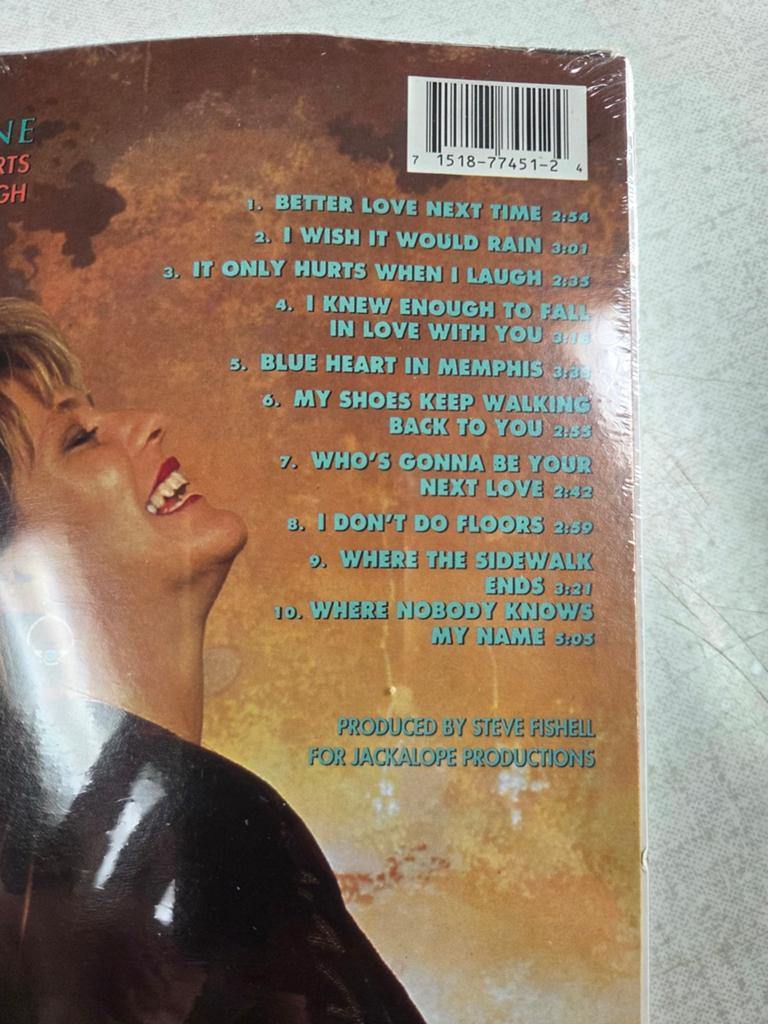 Jann Browne - It Only Hurts When I Laugh (CD, 1991), Ophalen of Verzenden, 1990 - 1999, Nieuw in verpakking