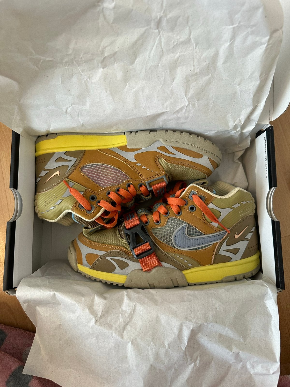 Nike Air Trainer 1 SP, Ophalen of Verzenden, Nieuw, Bruin, Sneakers of Gympen