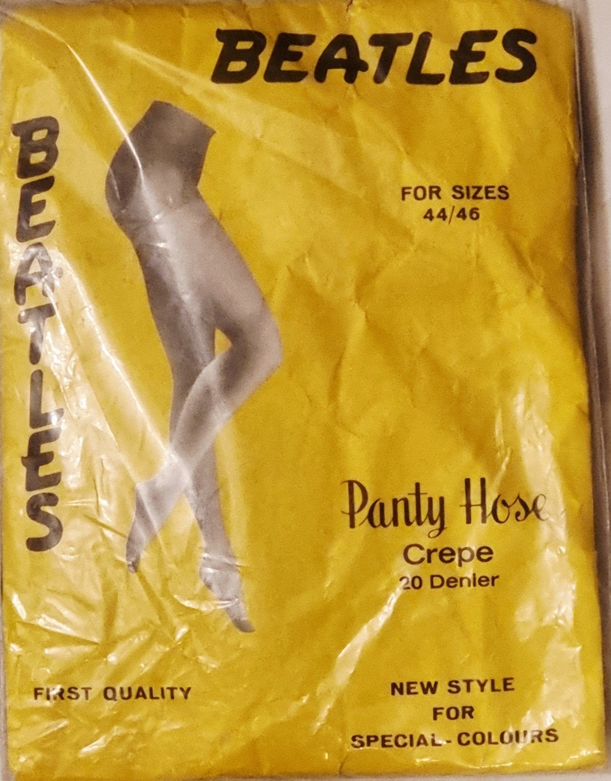 Vintage Beatles Pantyhose - Maat 44/46, Nieuw, Ophalen of Verzenden, Maat 44/46 (L), Panty