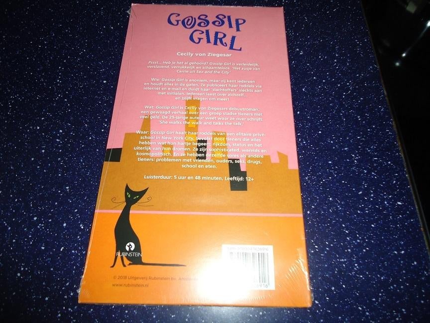 luisterboek ,, gossip girl,, digitaal , voor 12+, Ophalen of Verzenden, Cicily van ziegelaar, Digitaal bestand, Kind