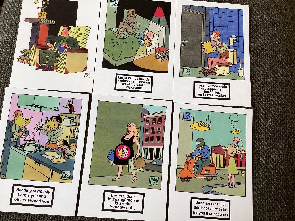 Joost swarte, Antiek en Kunst, Kunst | Litho's en Zeefdrukken, Personages en Fantasiefiguren, Origineel, Ophalen of Verzenden