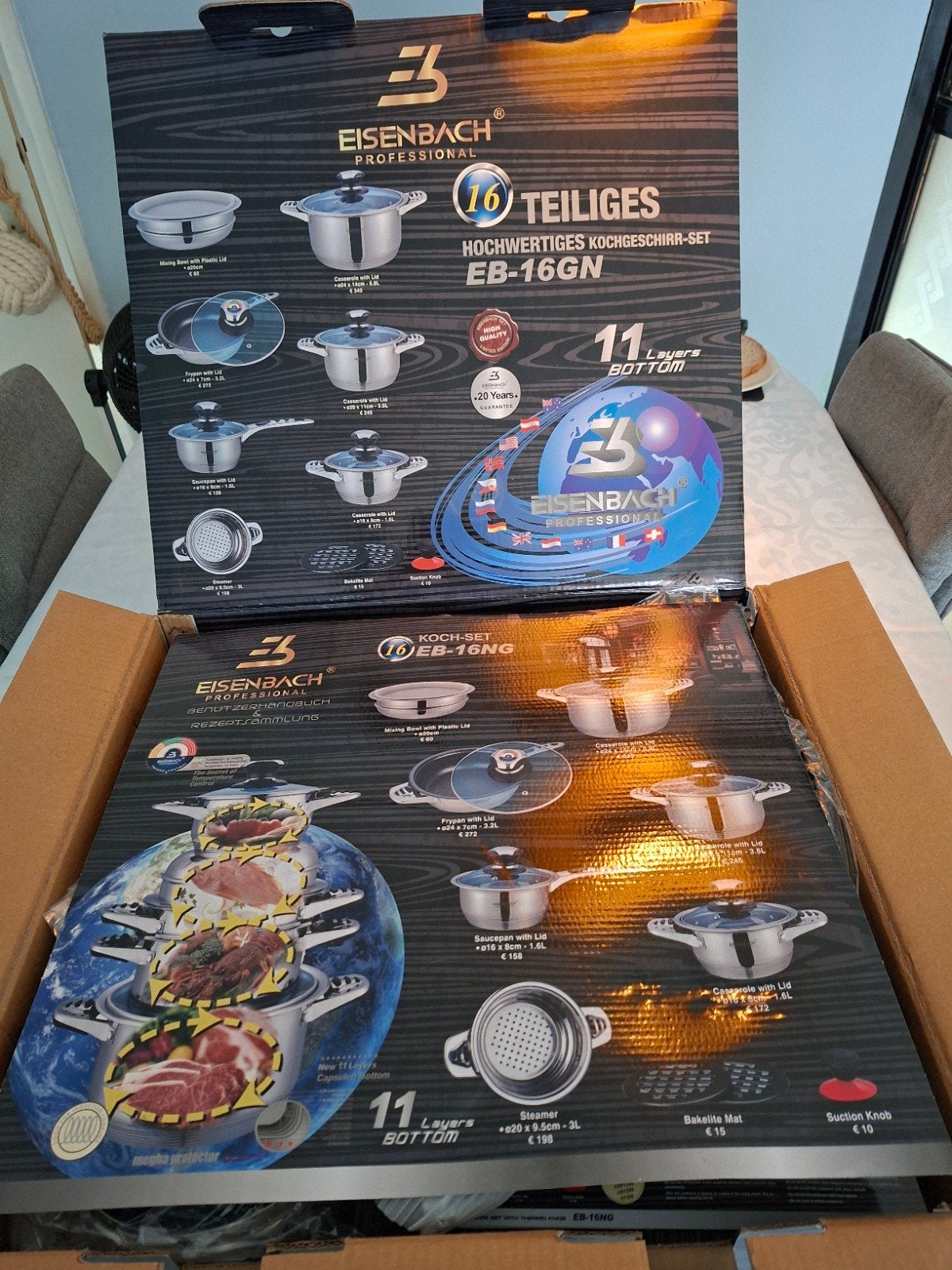 te koop splinternieuwe pannenset, Ophalen, Nieuw