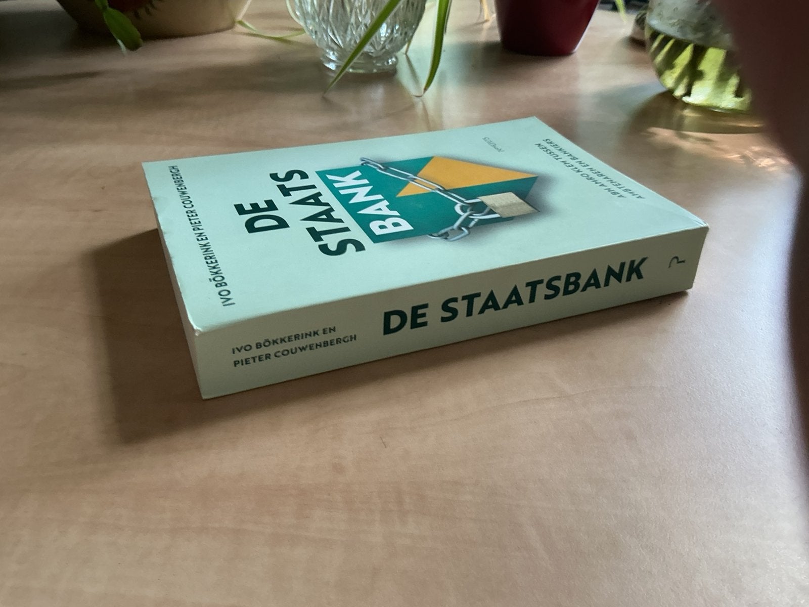 Pieter Couwenbergh - De staatsbank, Ophalen of Verzenden, Zo goed als nieuw, Pieter Couwenbergh; Ivo Bökkerink
