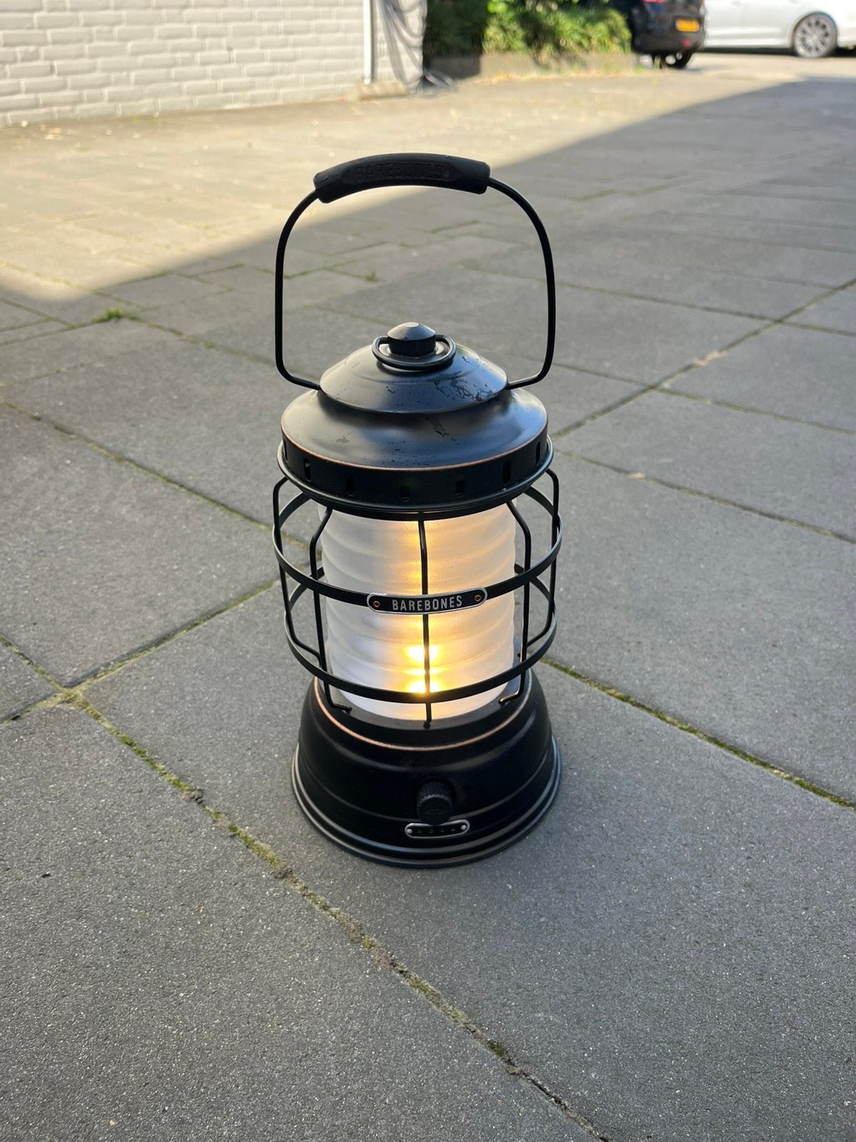 Barebones Forest Lantern – oplaadbare LED campinglamp, Ophalen, Zo goed als nieuw, Accu