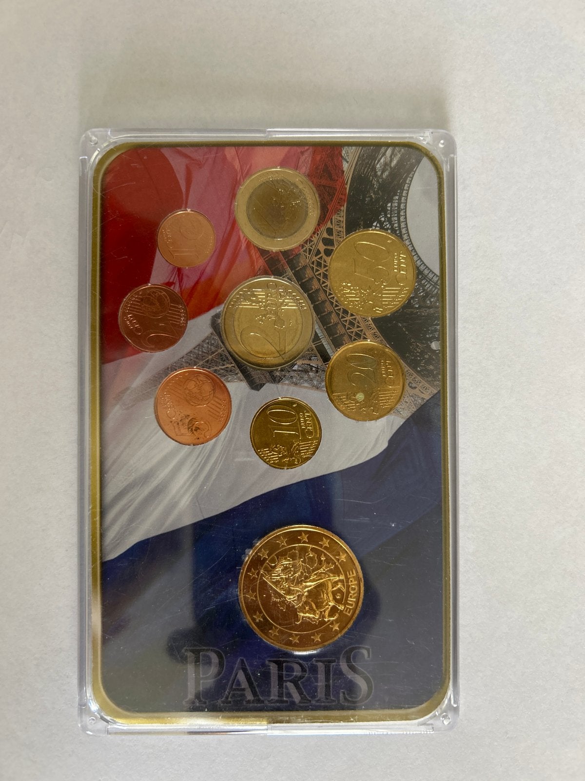 Euromunten set Parijs - Limited Edition, Ophalen of Verzenden, Frankrijk, Overige waardes, Setje