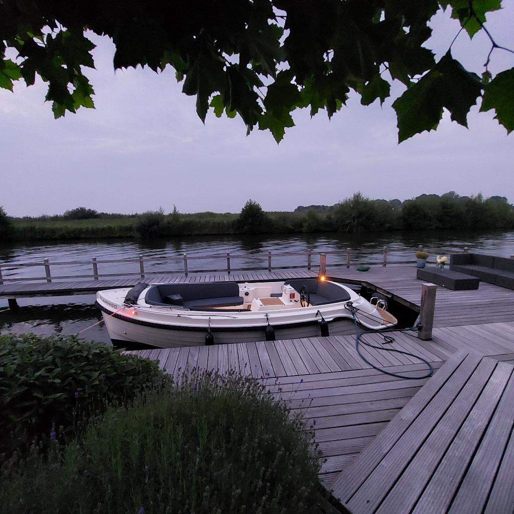 Interboat Intender 640 42 PK van 2017 Sloep, Watersport en Boten, Ophalen, Tender, Gebruikt, Binnenboordmotor