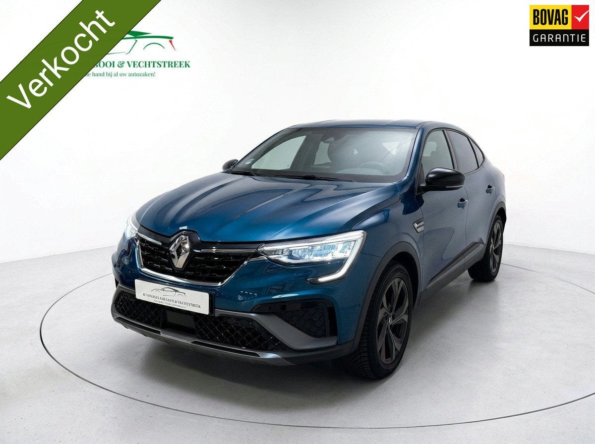 Renault Arkana 1.6 E-Tech Hybrid 145 R.S. Line - Trekhaak -, Gebruikt, 4 cilinders, Met garantie (alle), Blauw