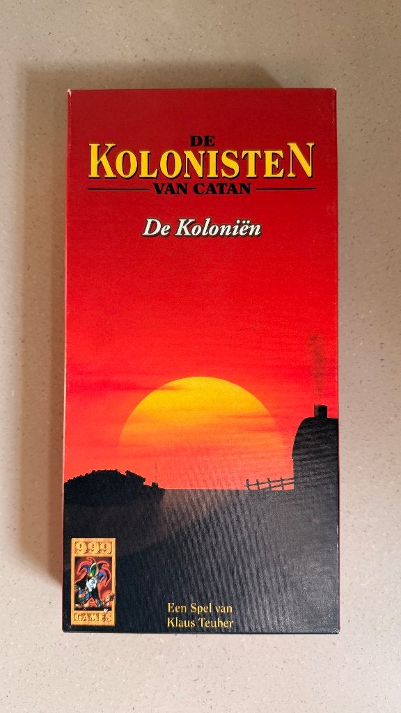 Uitbreiding Kolonisten van Catan: De Koloniën, Een of twee spelers, Ophalen of Verzenden, Zo goed als nieuw, 999 Games