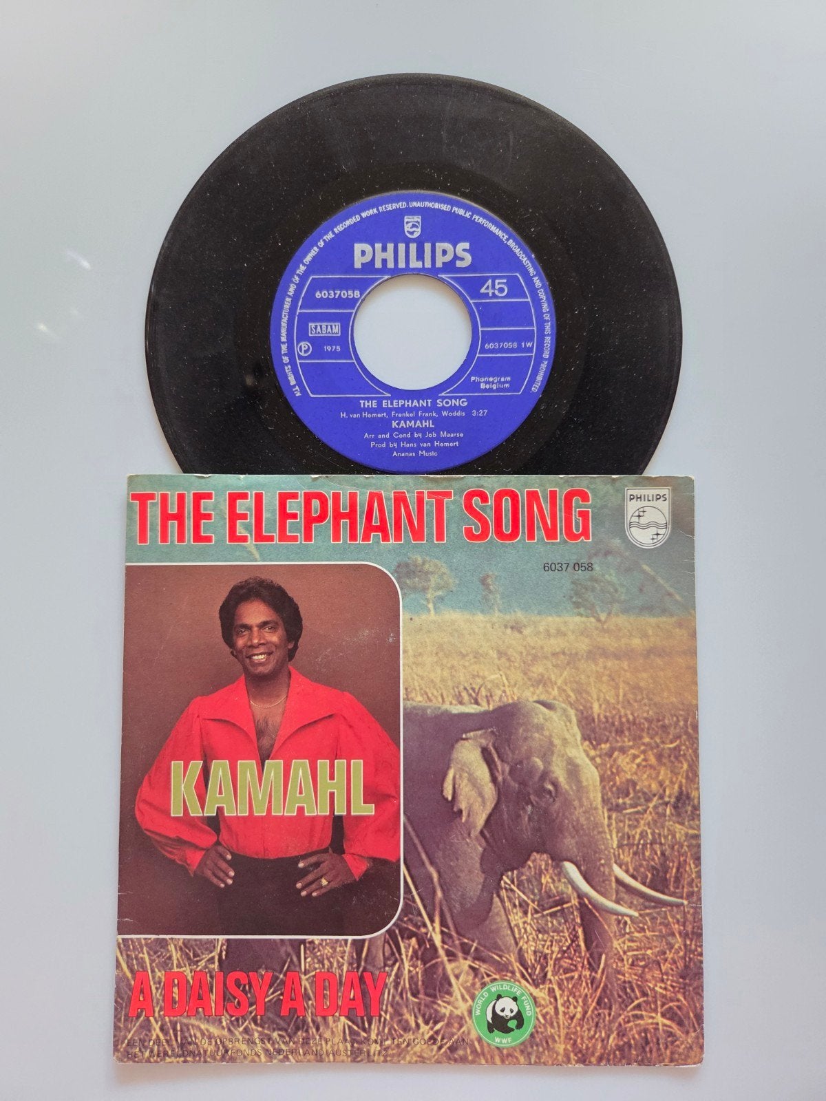 Kamahl - The Elephant song, Ophalen of Verzenden, Gebruikt, 7 inch, Pop