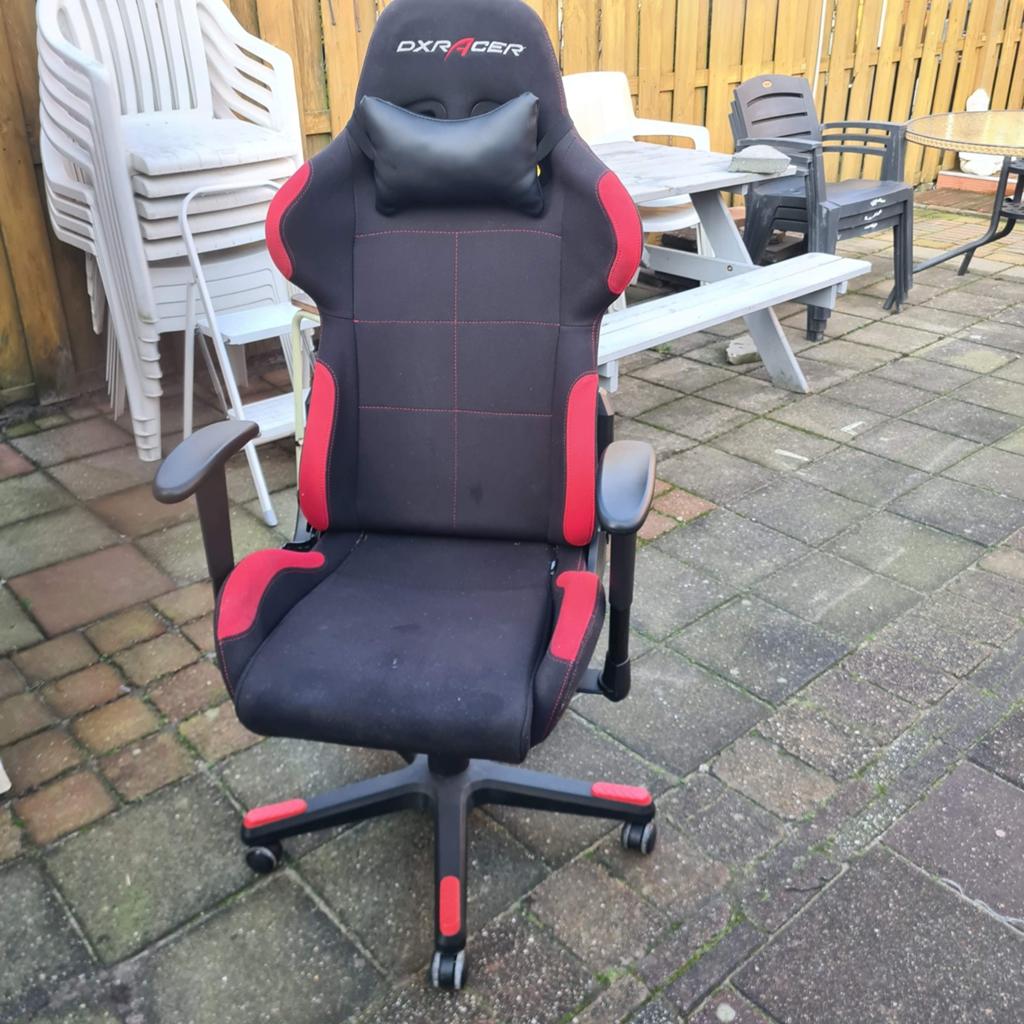 Nette gamestoel, Ophalen, Zo goed als nieuw, Zwart