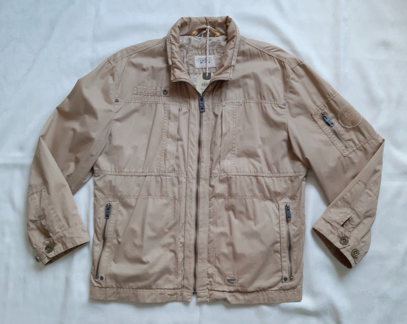 Zomer jas van Camel Actief maat 52. Gratis boxershort., Maat 52/54 (L), Beige, Nieuw, Ophalen of Verzenden