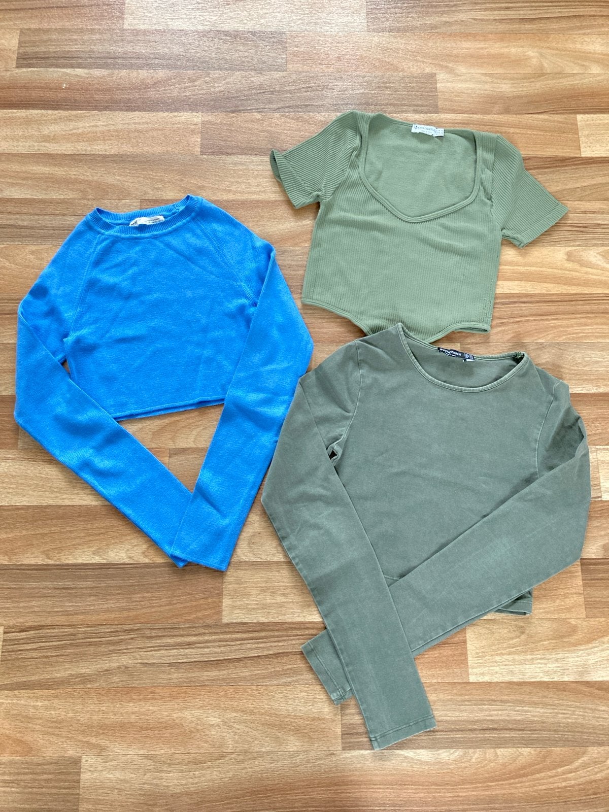 Set van 3 korte tops - XS, Meerkleurig, Ophalen of Verzenden, Korte mouw, Maat 34 (XS) of kleiner