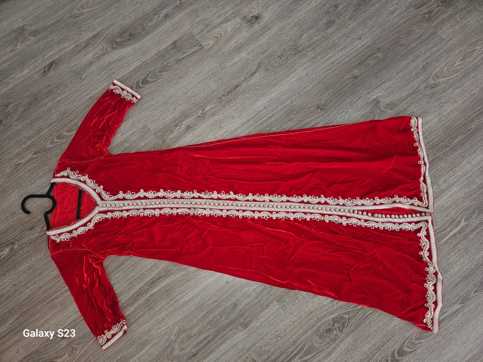 mooie rode marokkaanse meisjes kaftan, Ophalen, Zo goed als nieuw, Jas