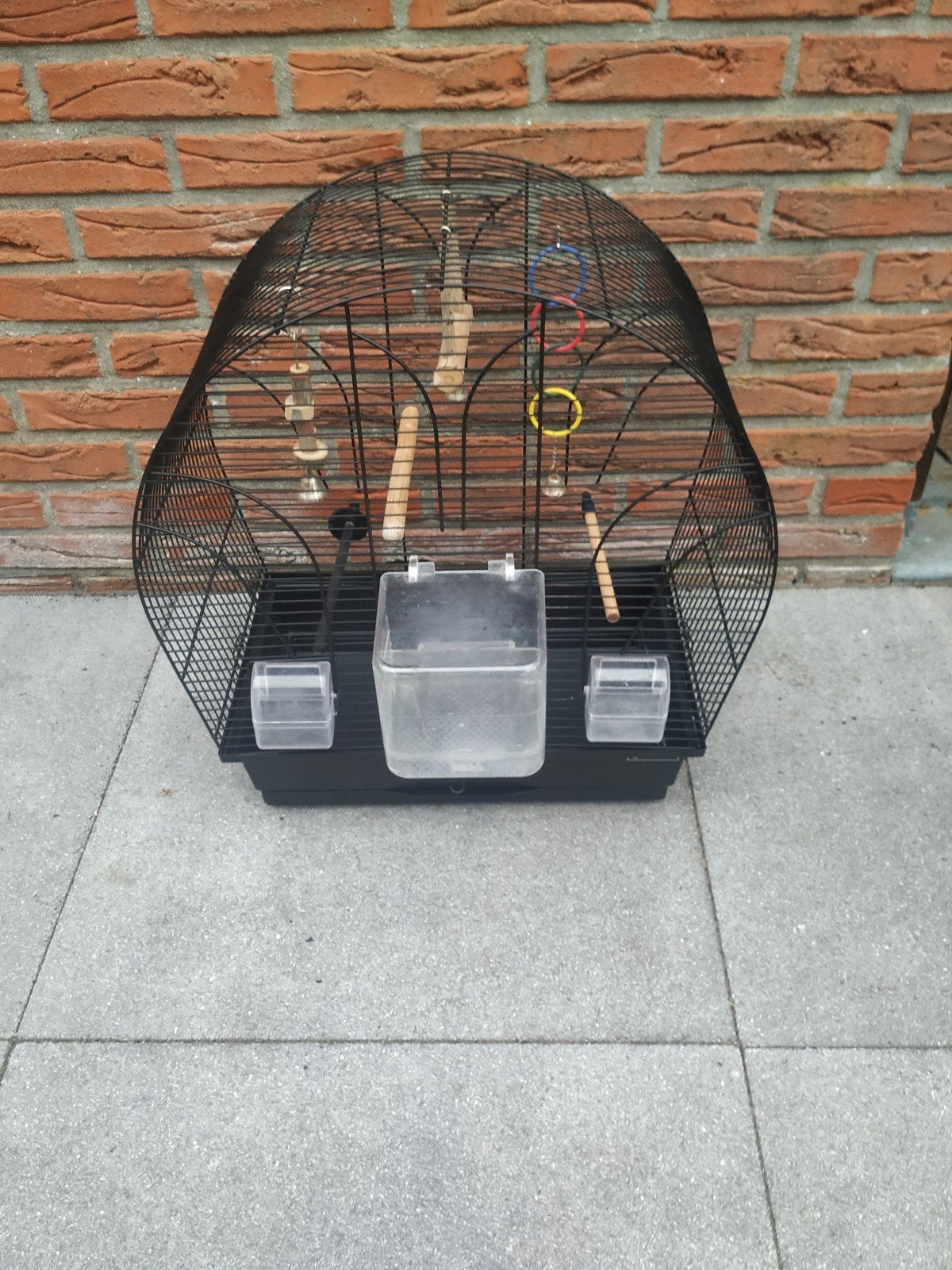 Vogelkooien, Dieren en Toebehoren, Vogels | Hokken en Kooien, Ophalen, Zo goed als nieuw, Hout, Vogelkooi
