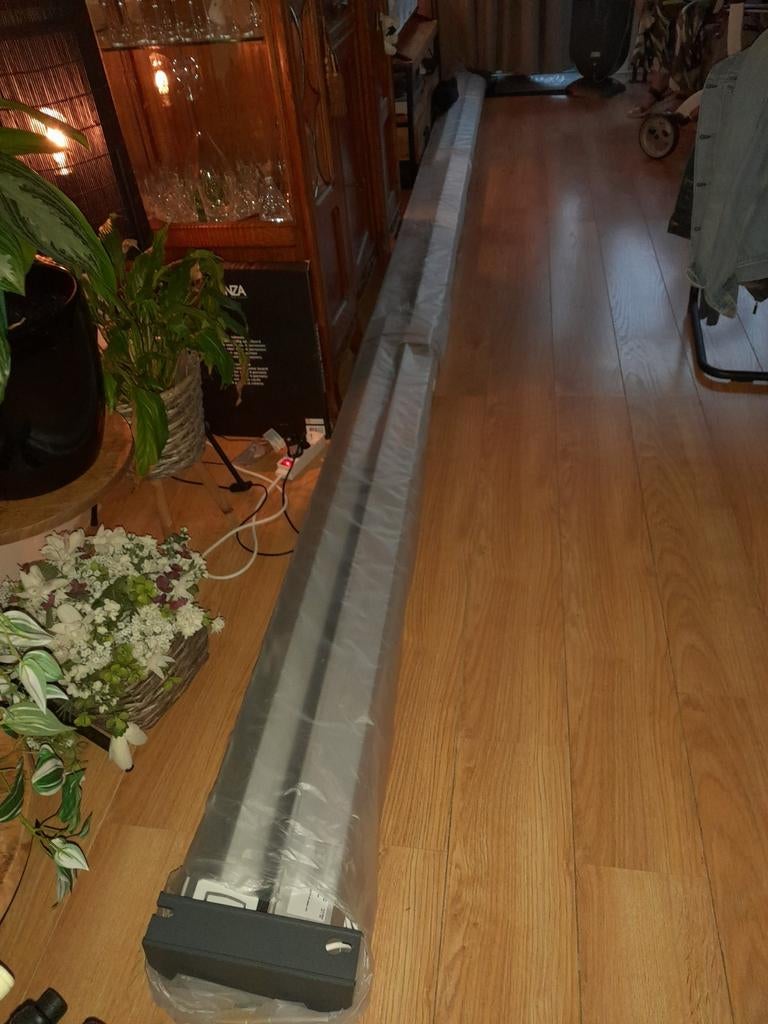 Nieuw Knikarmscherm Staccato 500x300 cm grijs, Ophalen, 450 cm of meer, Nieuw, Elektrisch