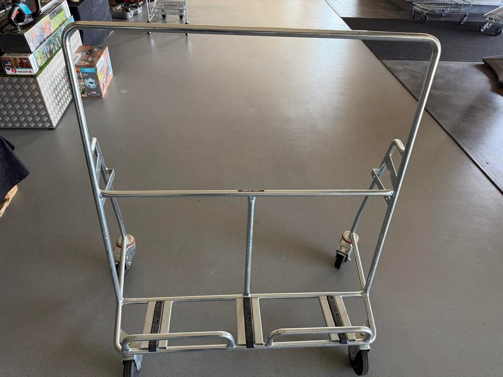Platenkar Wanzl Sheet transporter S, Doe-het-zelf en Verbouw, Transportwagens, 100 liter of meer, Ophalen of Verzenden, Zo goed als nieuw