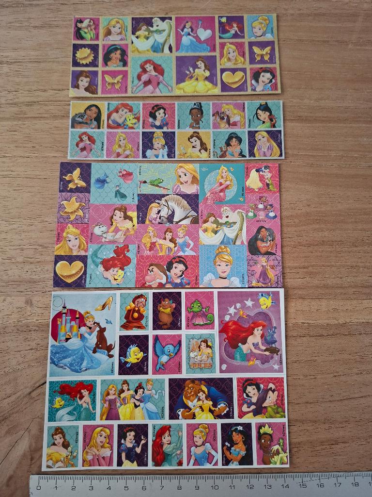 Sticker velletjes prinsessen, Ophalen of Verzenden, Zo goed als nieuw, Overige typen