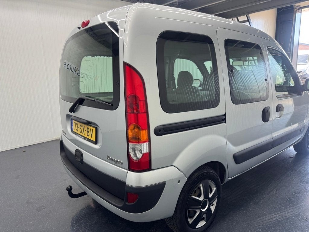 Renault Kangoo 1.6-16V Expr. Luxe (bj 2006, automaat), Auto's, Automaat, Stof, Gebruikt, 1095 kg