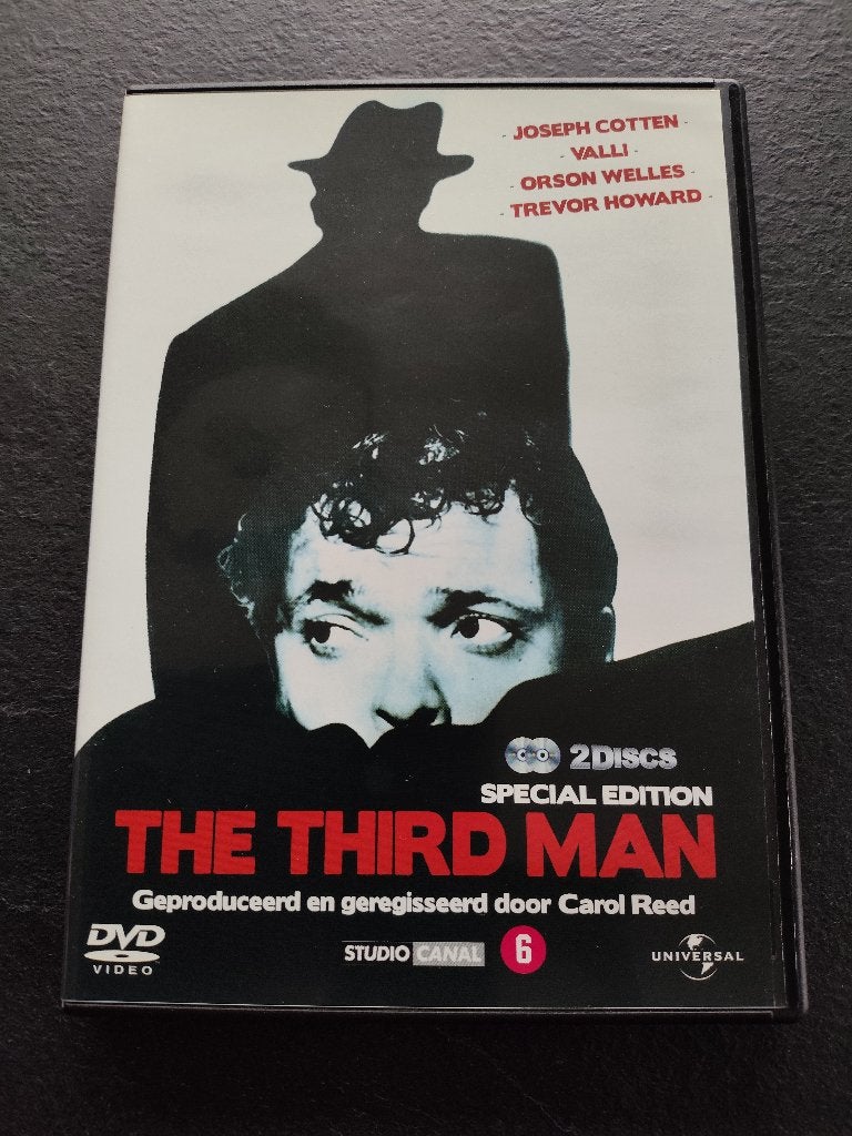 The Third Man Special Edition 2 discs in nette staat, Alle leeftijden, Ophalen of Verzenden, Zo goed als nieuw