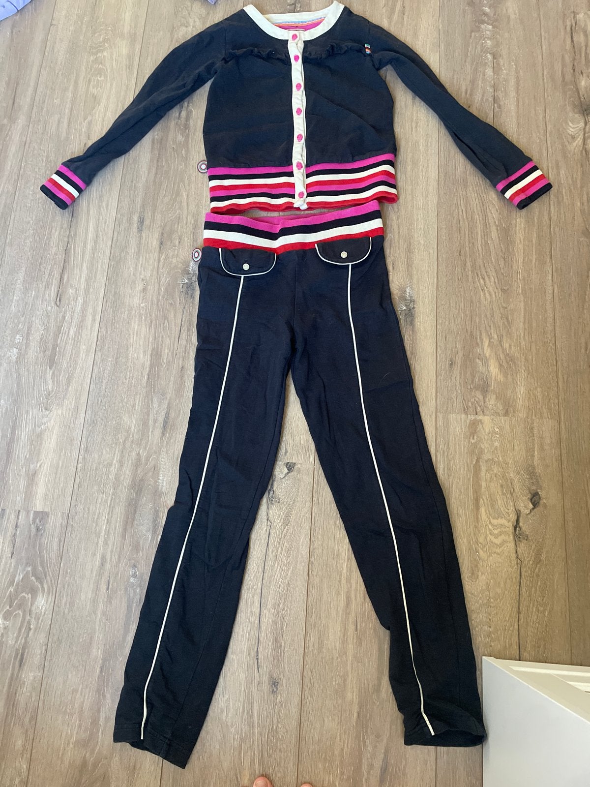 4Funky Flavours set: vestje en broek (maat 134/140), Ophalen of Verzenden, Gebruikt, Meisje, Setje