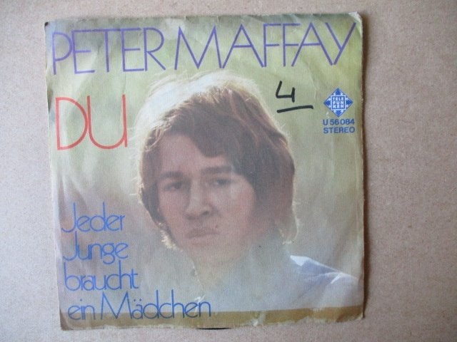 s3532 peter maffay - du 2, Cd's en Dvd's, Ophalen, Gebruikt, Overige genres, 7 inch