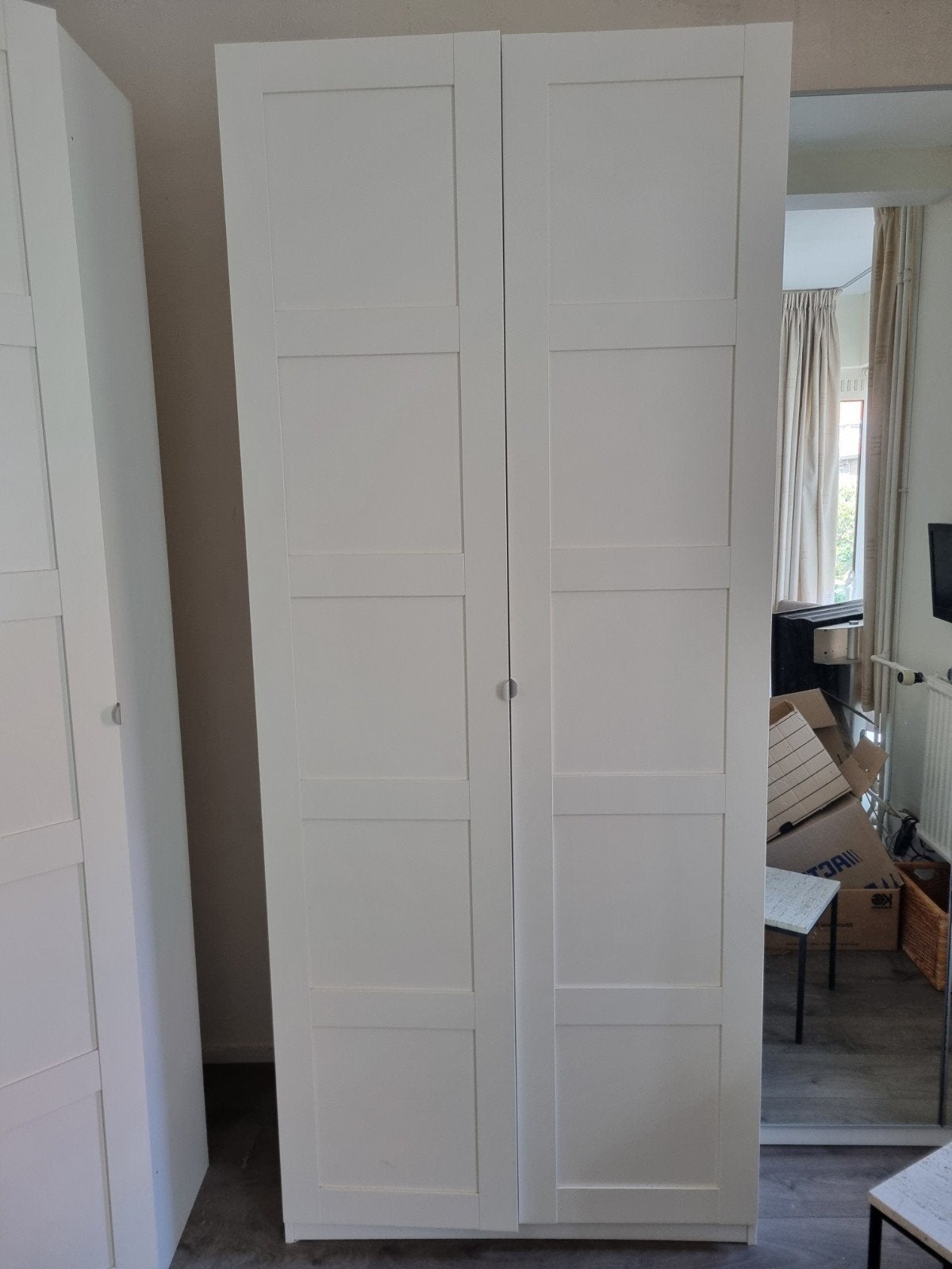 Ikea Pax kast wit, Ophalen, 200 cm of meer, 50 tot 100 cm, Zo goed als nieuw