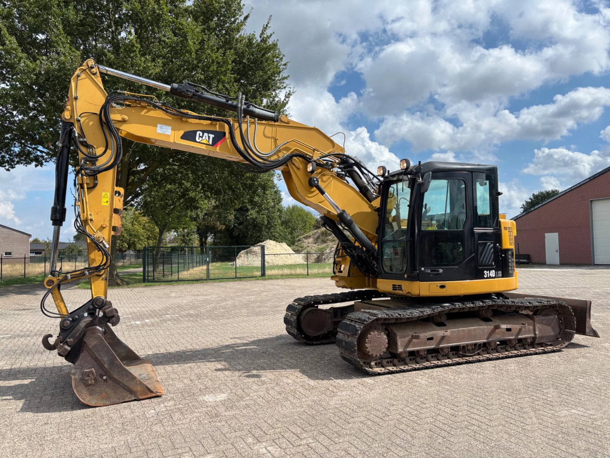 Caterpillar 314D LCR Rupskraan graafmachine VA Boom Low Hour, Graafmachine