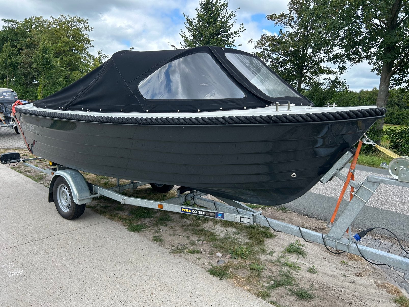Corsiva 520 New Age -Mercury 40 pk - Trailer, Ophalen of Verzenden, Corsiva, Buiskap