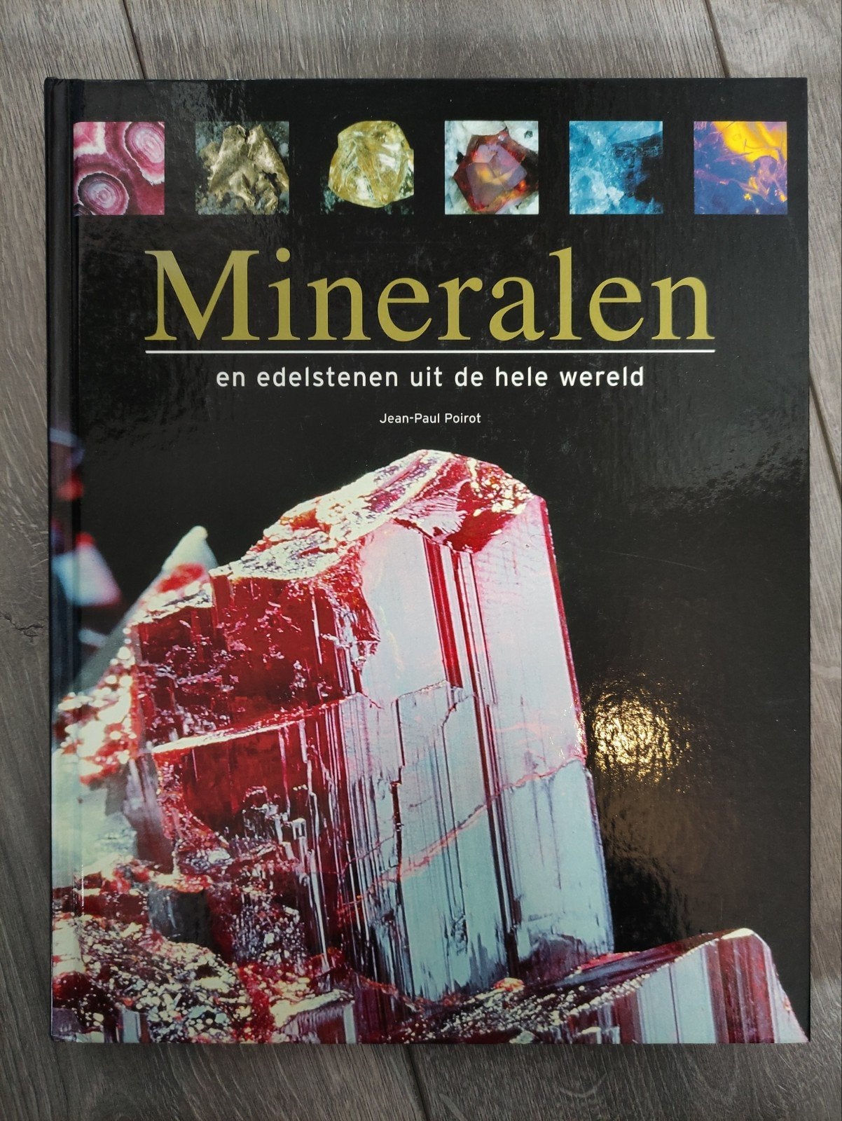 Boek mineralen en edelstenen uit de hele wereld, Ophalen of Verzenden