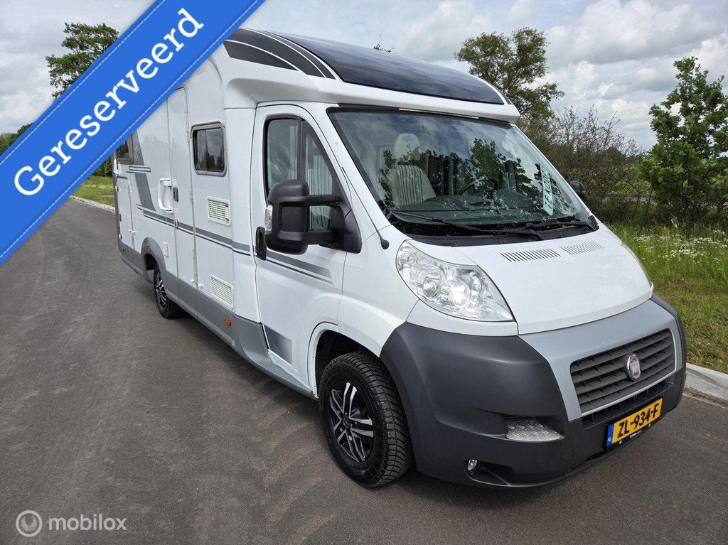 Knaus Van TI 600 ME 131PK ☆2008, Airco, 2x enkele bedden, Fietsendrager, 6 tot 7 meter, Bedrijf, 6 tot 7 meter