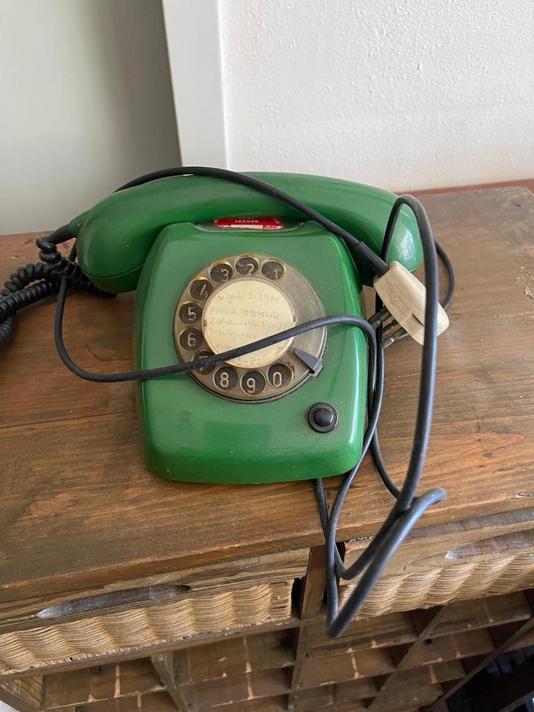 PTT T65 telefoon, Ophalen, Gebruikt