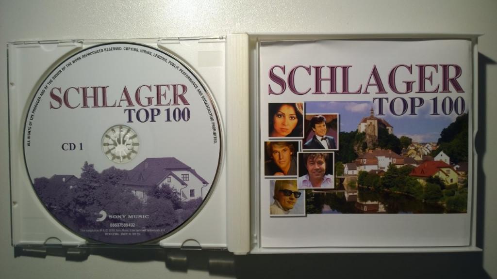 Schlager Top 100 (4 CD), Ophalen of Verzenden, Zo goed als nieuw, Pop