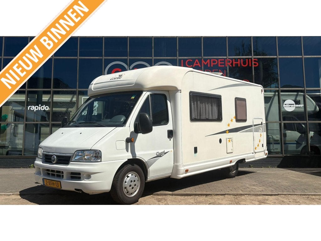 Elnagh Gigant Airco,XLGarage,Vastbed, Overige merken, Ringverwarming, Fiat, 6 tot 7 meter