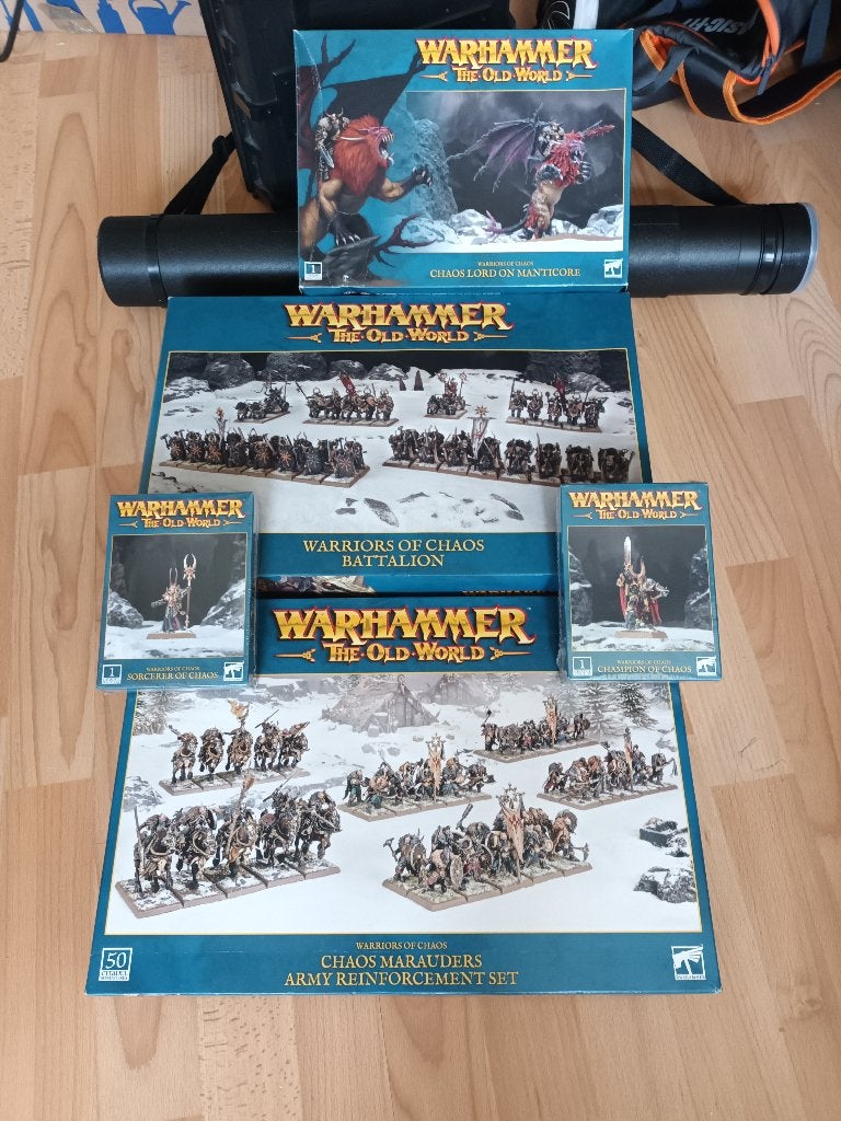 Chaos warriors, alles nog in sprue, Hobby en Vrije tijd, Wargaming, Ophalen of Verzenden, Warhammer, Figuurtje(s)