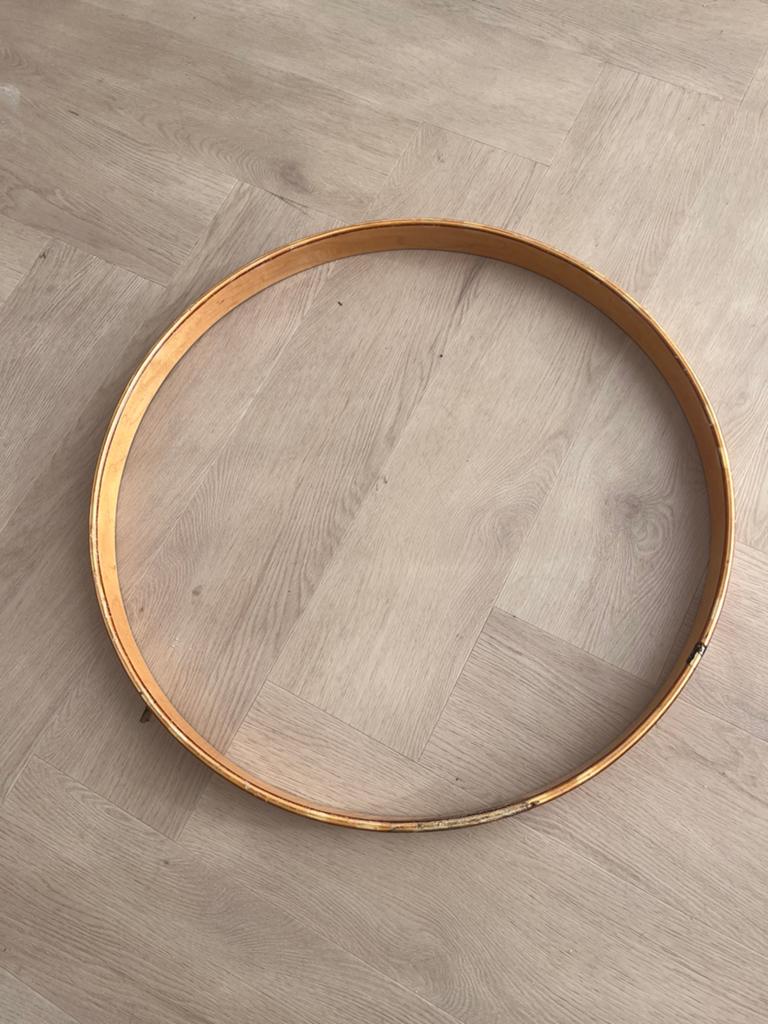 Bass drum hoop maple 22”, Ophalen of Verzenden, Gebruikt, Drums of Percussie
