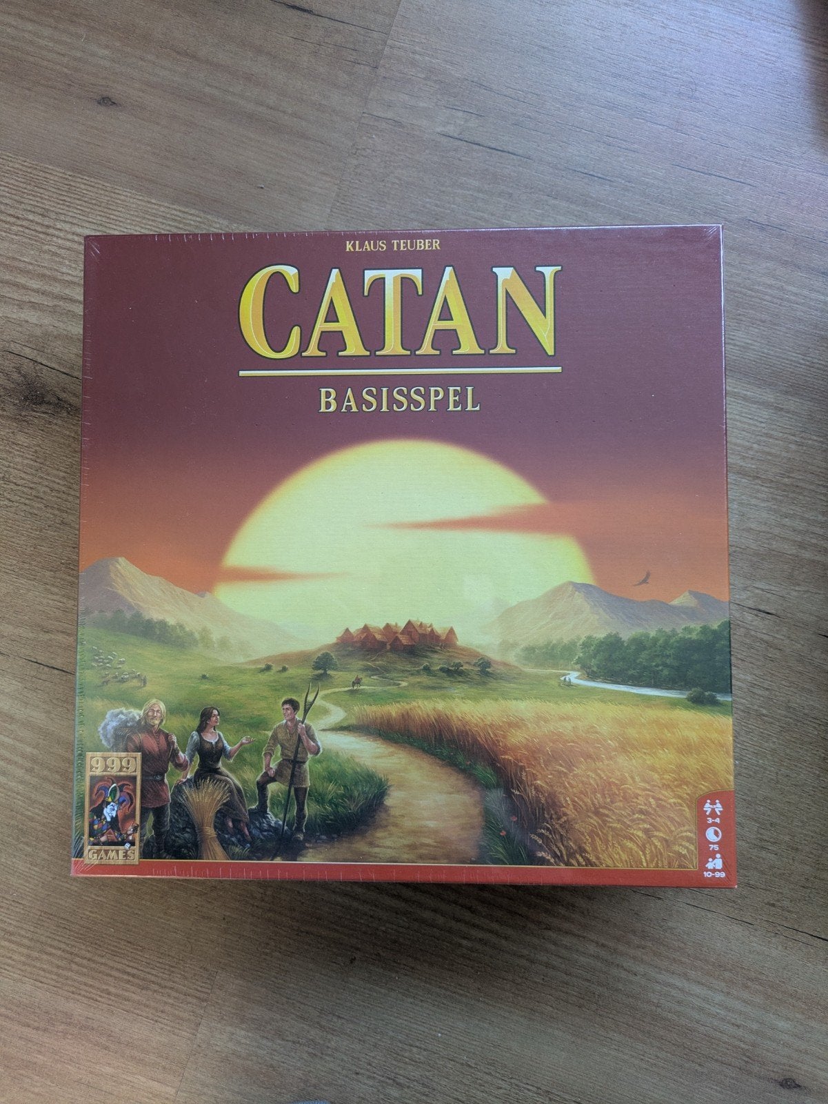 Catan Basisspel - Nieuw in folie, Drie of vier spelers, Ophalen, Nieuw, 999 Games