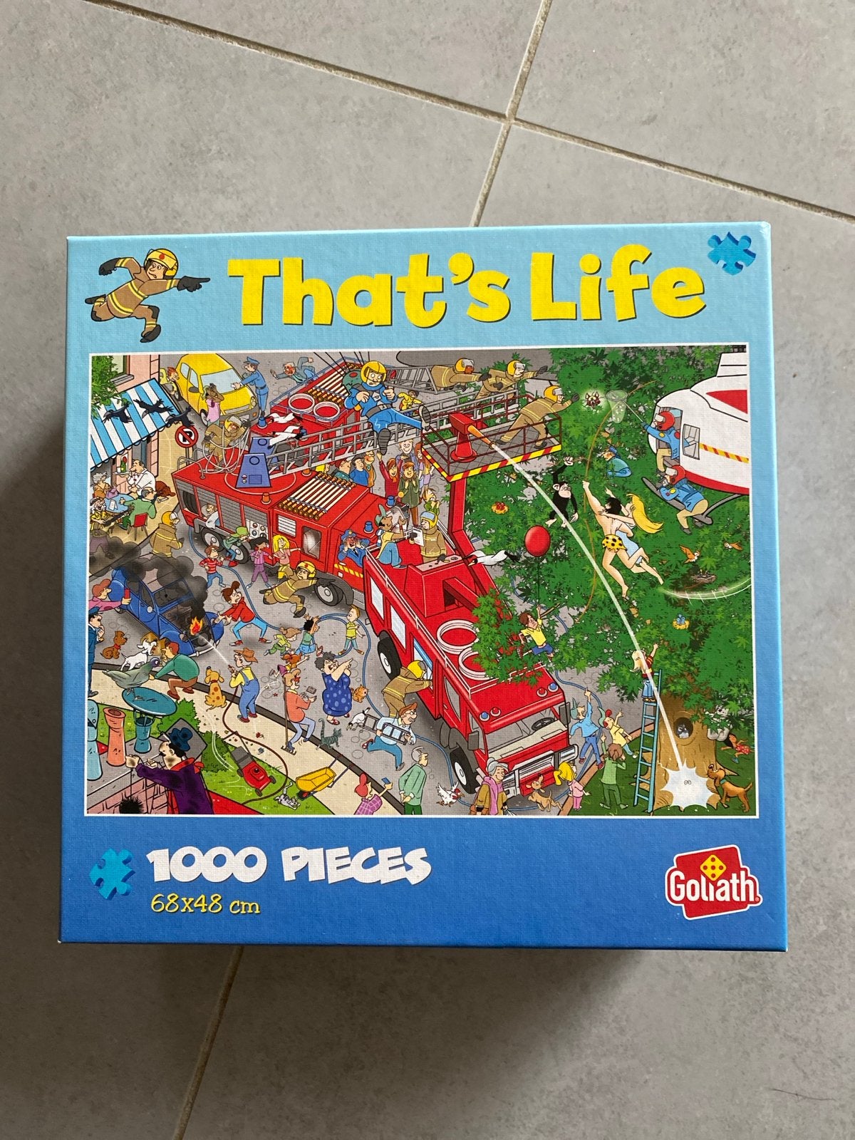 That's Life puzzel 1000 stukjes Goliath no 919260, Ophalen of Verzenden, 500 t/m 1500 stukjes, Zo goed als nieuw