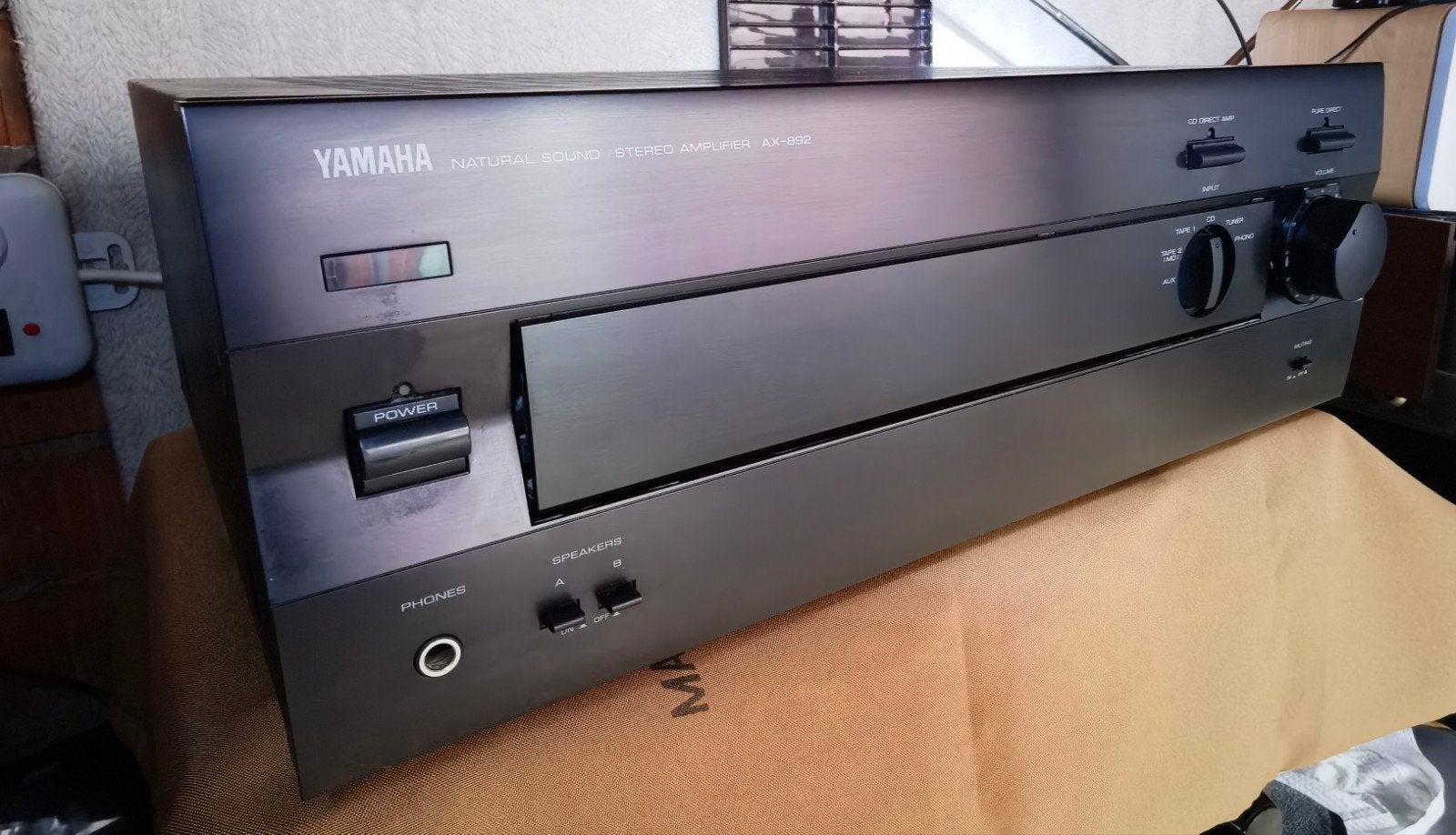 Yamaha AX-892 Natural Sound Stereo Versterker, Ophalen, Gebruikt, Yamaha, 120 watt of meer