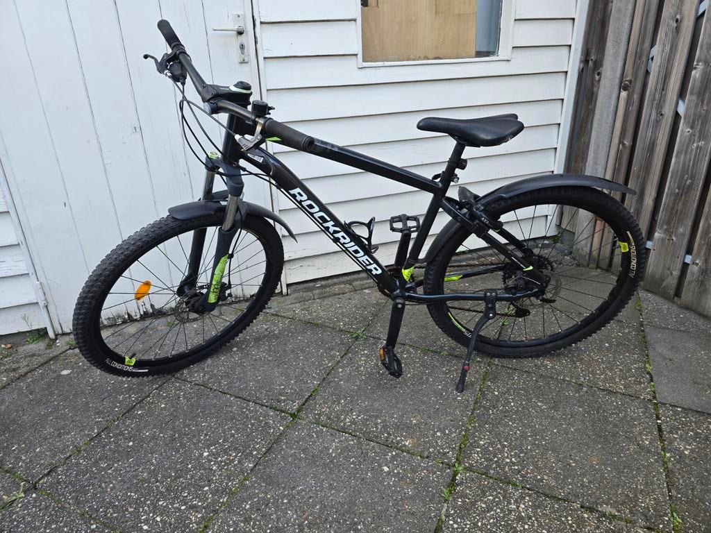 Rockrider Mountainbike ST 530 Zwart/Geel 27,5", Fietsen en Brommers, Fietsen | Mountainbikes en ATB, Minder dan 45 cm, Ophalen