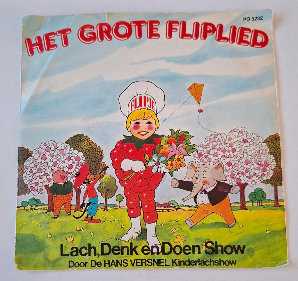 De Hans Versnel Kinderlachshow - Het grote Fliplied, Cd's en Dvd's, Vinyl Singles, Ophalen of Verzenden, Gebruikt, Nederlandstalig