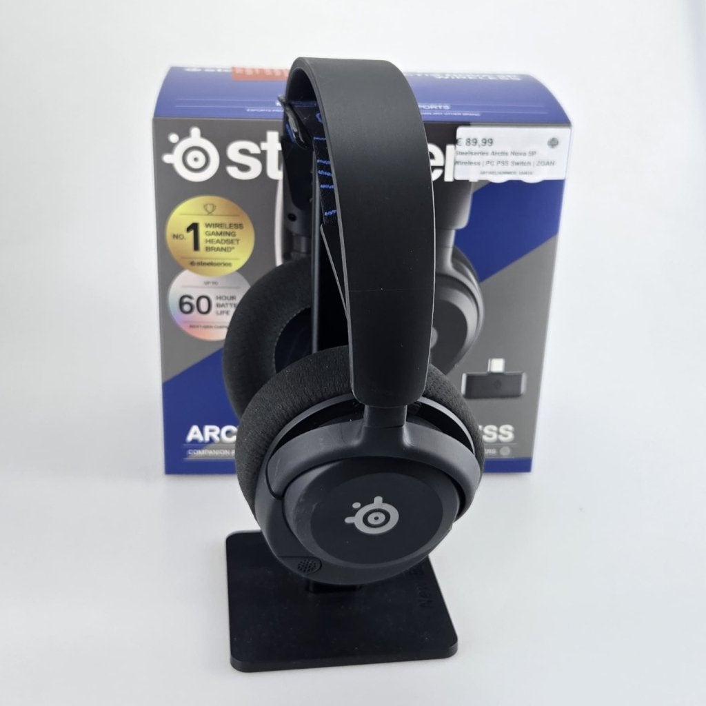Steelseries Arctis Nova 5P Wireless | PC PS5 Switch | ZGAN, Steelseries, Gebruikt, Support@steelseries.com, 1150 18th St NW, Suite 106
Auburn, WA 98001
USA